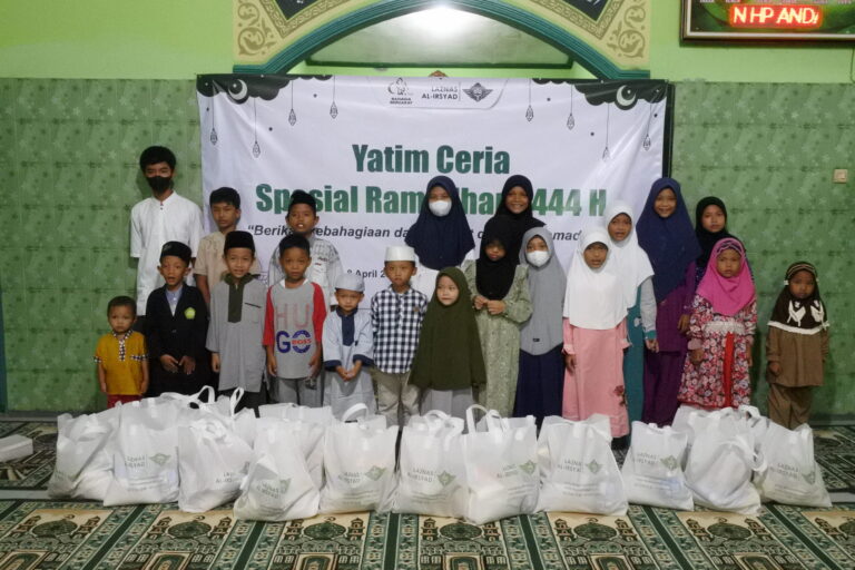 Berbagi Ifthor dan Santunan Anak Yatim di desa Kaliori Kalibagor Banyumas