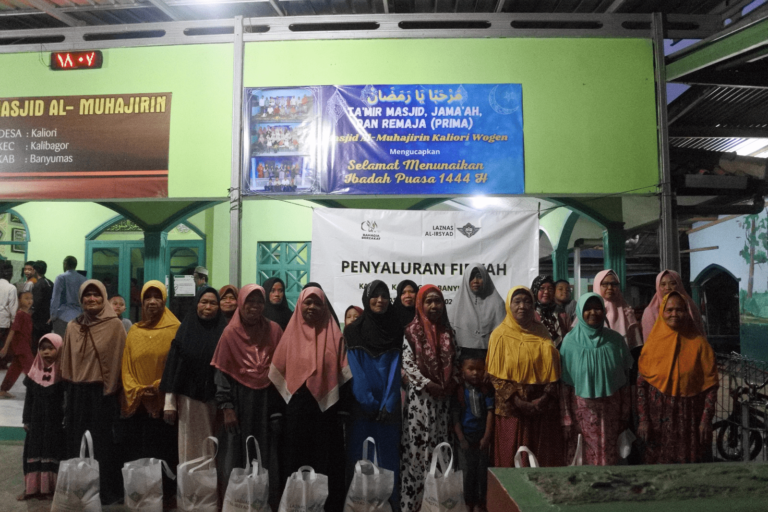 LAZNAS Al Irsyad Sambut Ramadhan Dengan Menyalurkan Fidyah Untuk Dhuafa di Desa Kaliori
