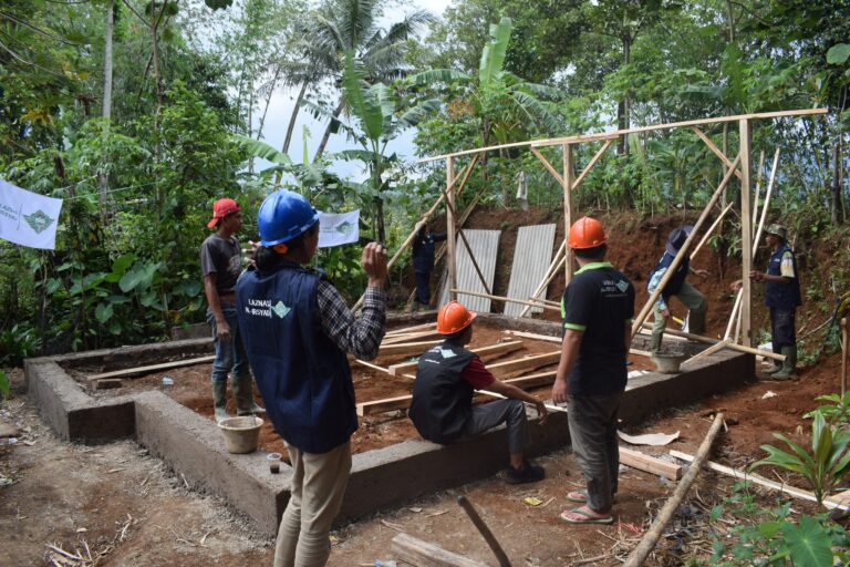 LAZNAS Al Irsyad Bangun Hunian Baru Untuk Penyintas Gempa di Cianjur