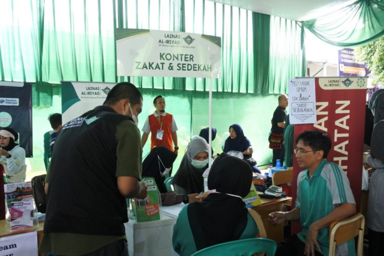 Mempererat Ukhuwah, LAZNAS Al Irsyad Turut Berpartisipasi Dalam Open House SD Al Irsyad Al Islamiyyah 02 Purwokerto
