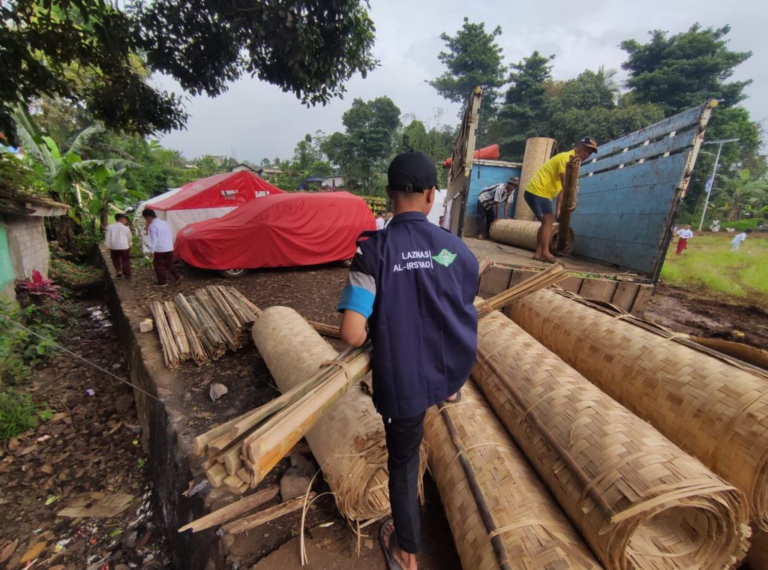 Mengenal Bilik Bambu Bilik Sejuta Manfaat, Yang Digunakan Pada Kontruksi Rumah Bangkit Mandiri Cianjur