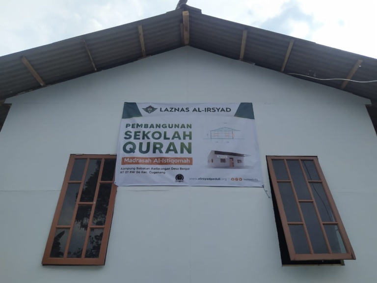 LAZNAS Al Irsyad Bersama Kampung Qur’an Dirikan Sekolah Qur’an Untuk Penyintas Gempa di Cianjur