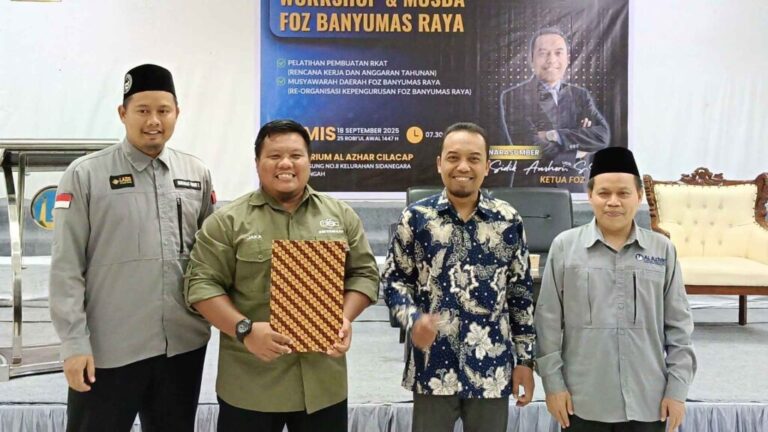 LAZNAS Al-Irsyad Purwokerto Ikuti Pelatihan RKAT dan MUSDA FOZ Banyumas Raya di Cilacap Jawa Tengah